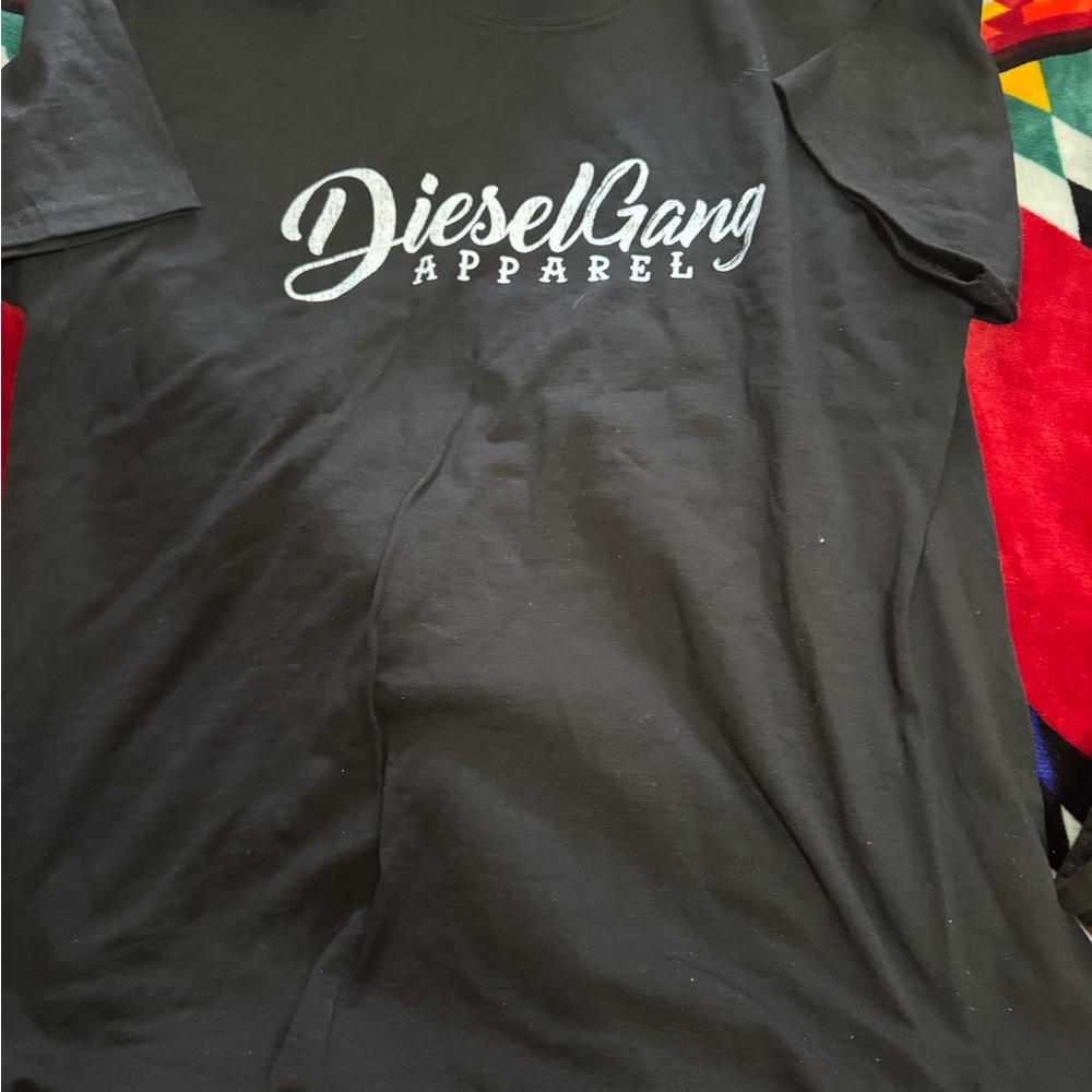 Black Diesel Gang Flag Tee Men's Shirt